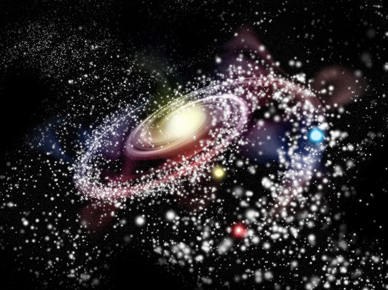 Nébuleuses et galaxies.