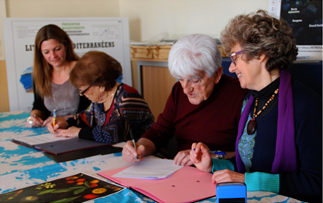 Pierre & Délia VIGNES signent la convention de donation de leur Herbier numérique au PNPC et au Conservatoire de Porquerolles